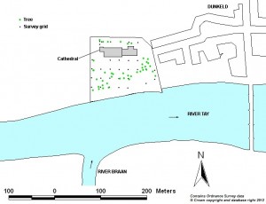 Dunkeld site map