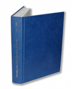 Proceedings of the Society of Antiquaries of Scotland