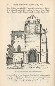 Illustration of Dundrennan Abbey ruins