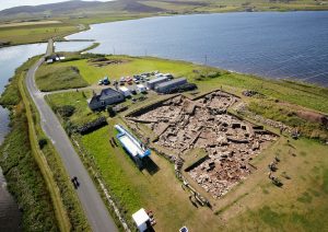 The Ness of Brodgar under excavation