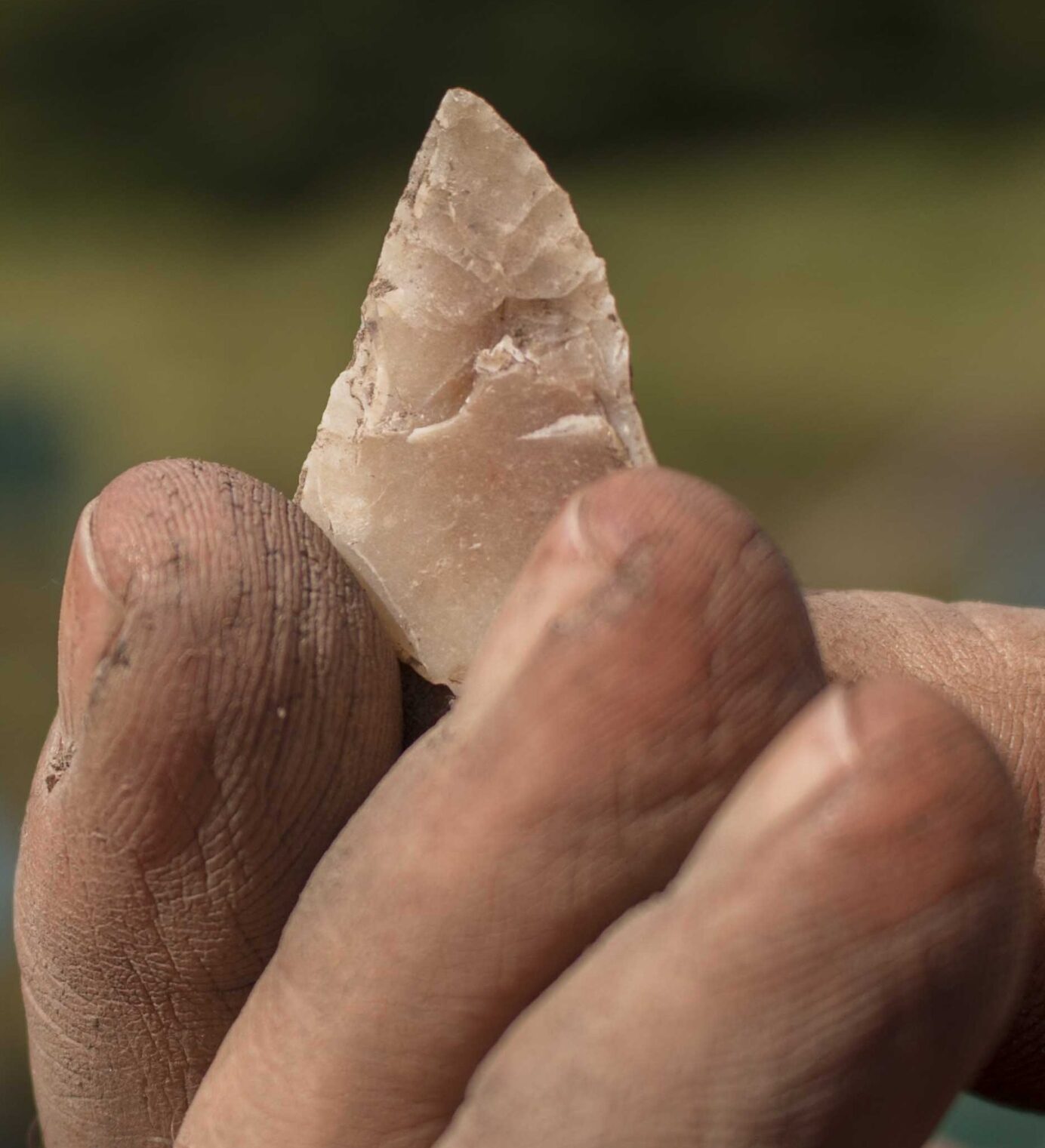 Arrowhead from Trench 5