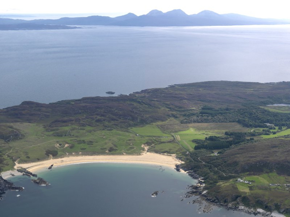 Kiloran Bay, Colonsay: location of the Viking boat-grave discovered in 1882