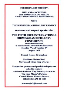 free-birmingham-international-heraldry-conference-7-8-august-2023