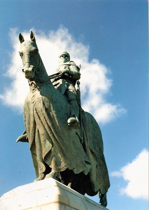 The statue of Robert Bruce at Bannockburn © Fiona Watson