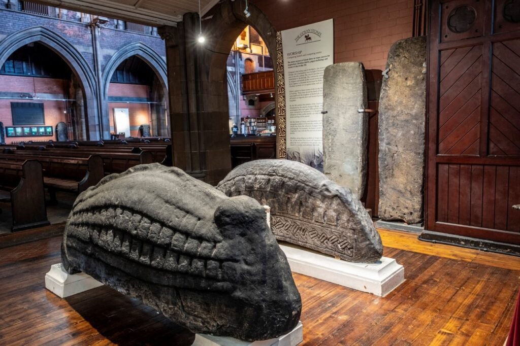 Viking-age monument in Govan Old church in Glasgow
