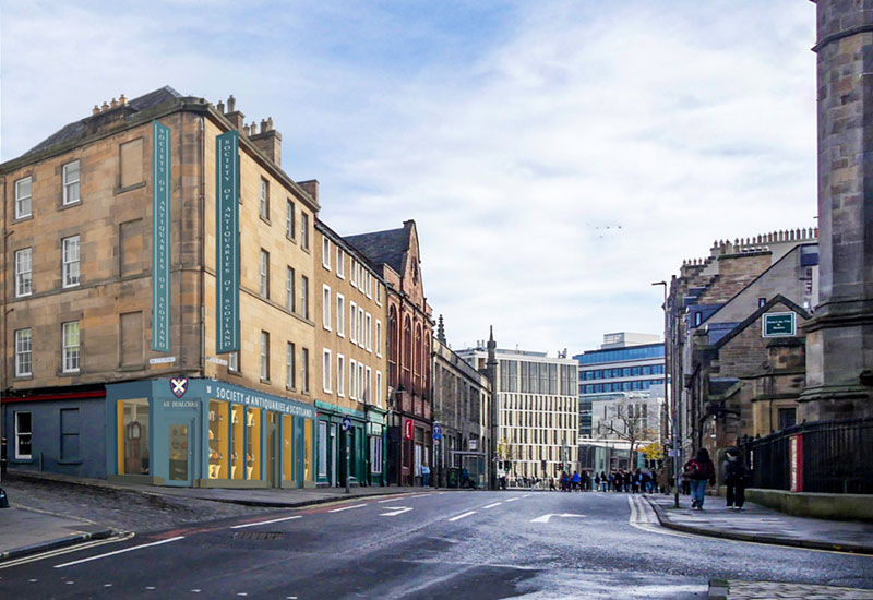 Interior view of the proposed hub